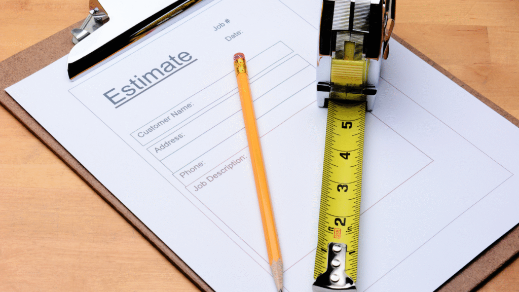 Questions to ask during the free estimate