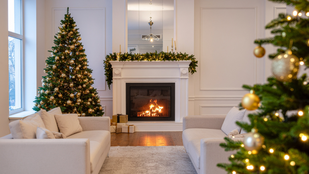 Interior painting during the winter