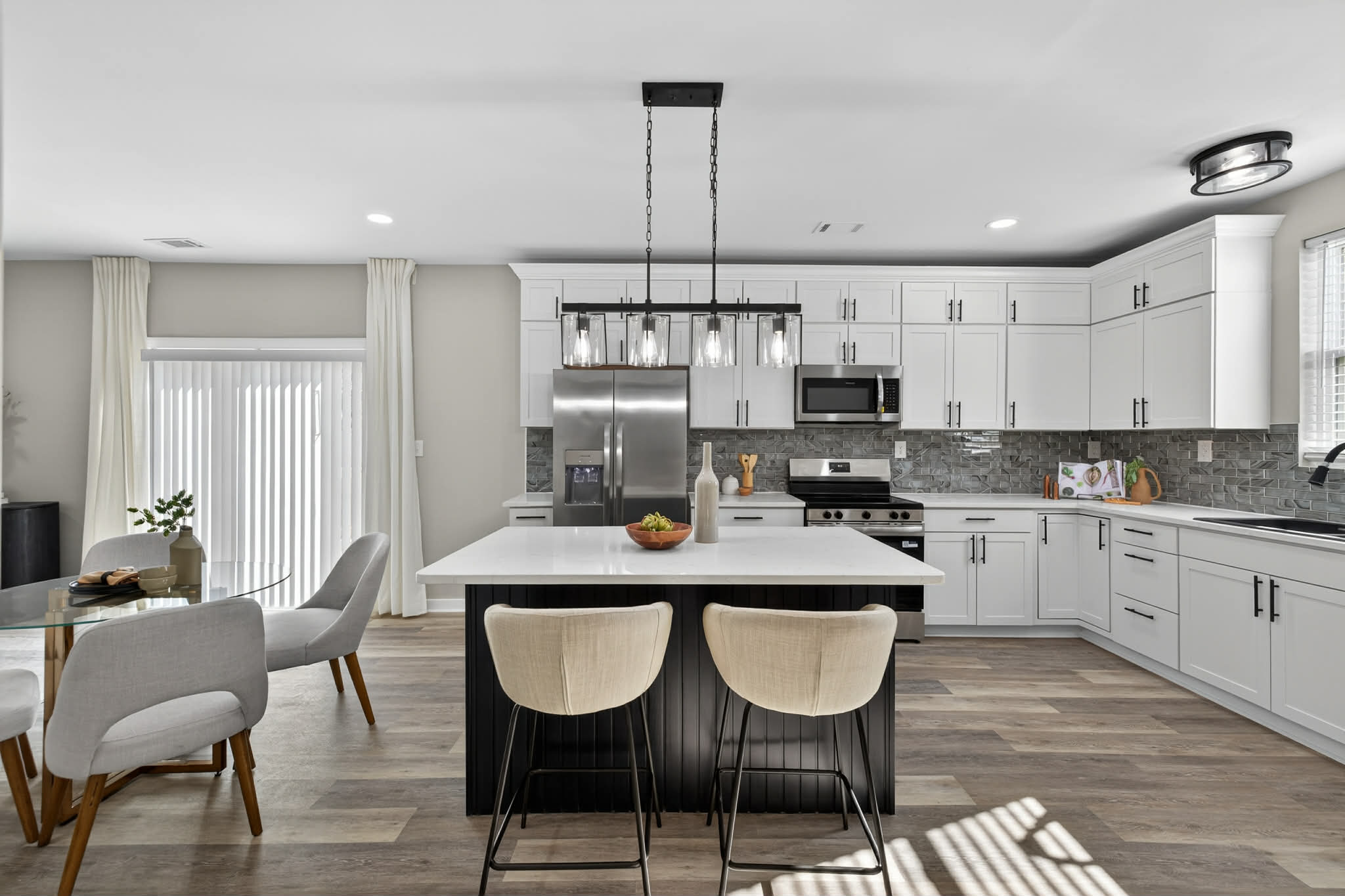 Kitchen remodel at 1309 Fairmont St Charlotte NC