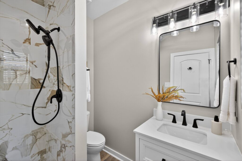Master bathroom