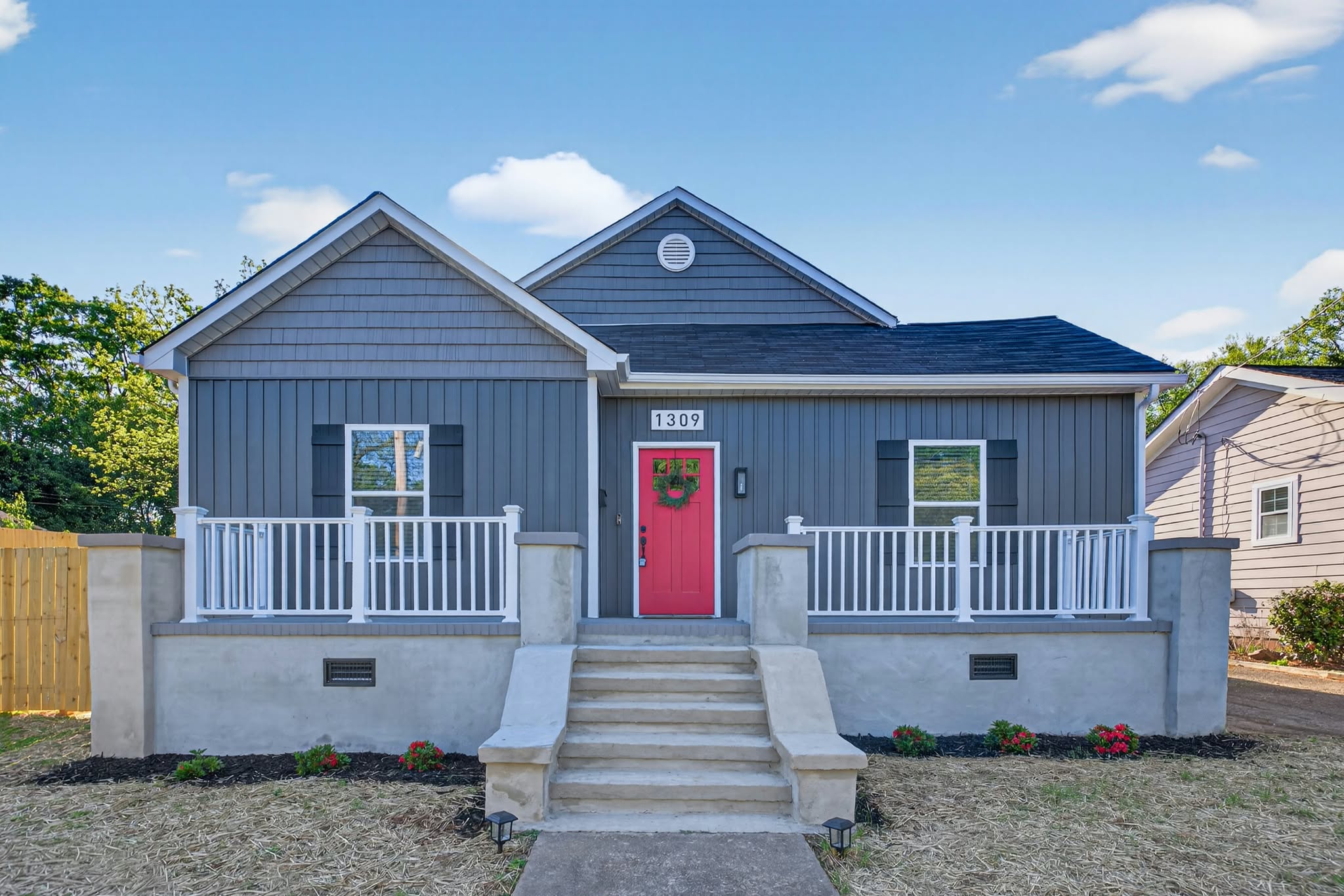 Exterior home renovation