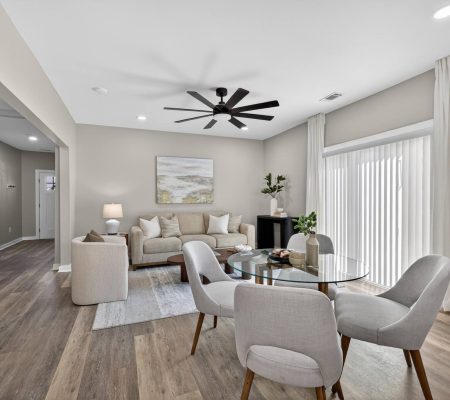 Furnished living room